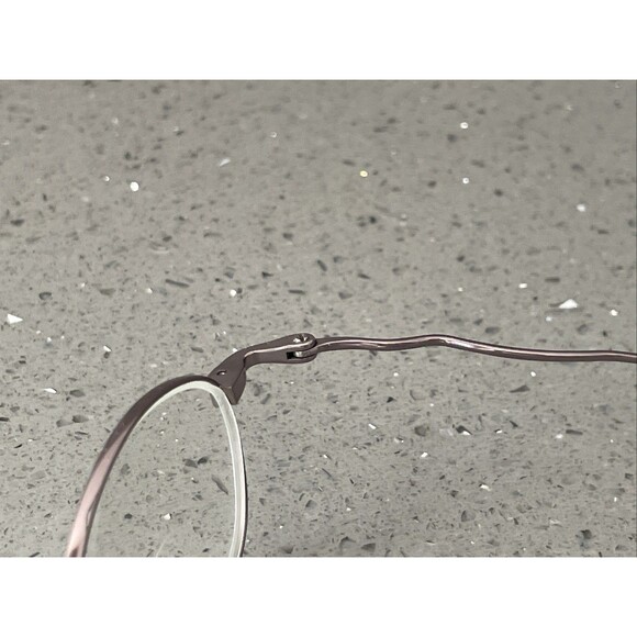 LA STRADA 108 L4N Eyeglasses Frames ONLY 50-18-135 oval purple full rim